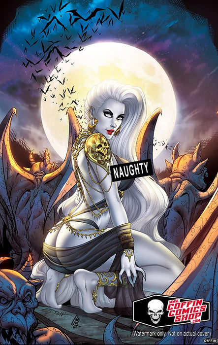 Lady Death: Sorah Suhng Naughty Lingerie 11x17" Print (BP Edition!) - Tomb Treasures 12/17