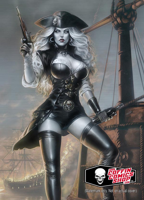 Lady Death: Swashbuckler Metallicard