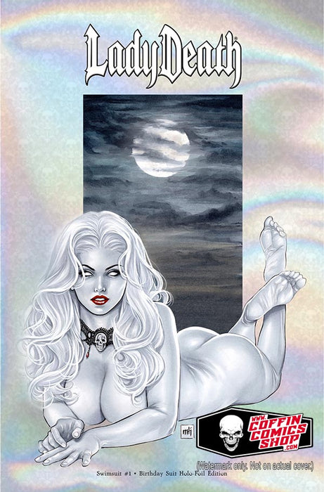 Lady Death: Swimsuit #1 - Birthday Suit Holo-Foil Edition