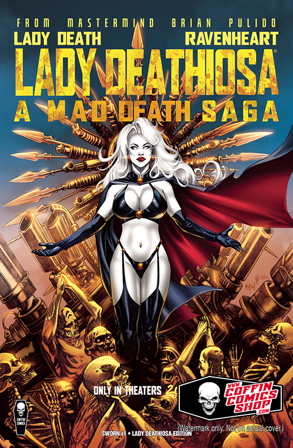 Lady Death: Sworn #1 - Lady Deathiosa Edition — CoffinComicsShop.com