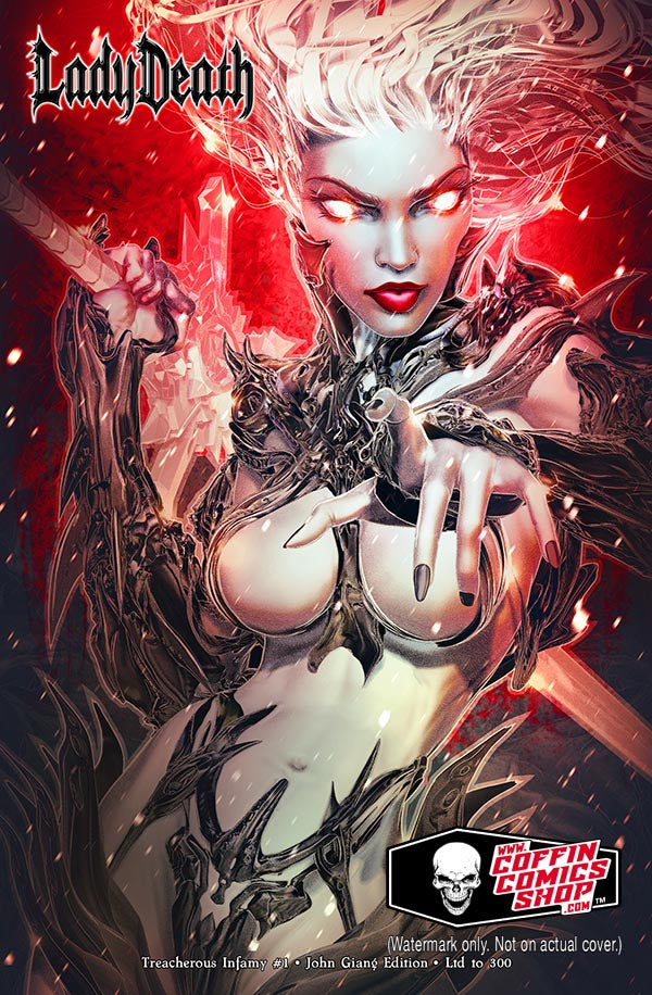 Lady Death: Treacherous Infamy #1 - John Giang Edition
