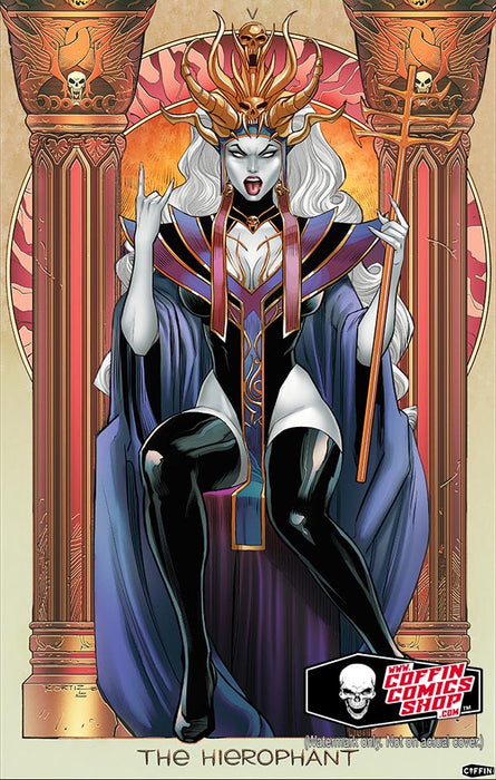 Lady Death: Tarot Major Arcana - V. The Hierophant 11x17" Print