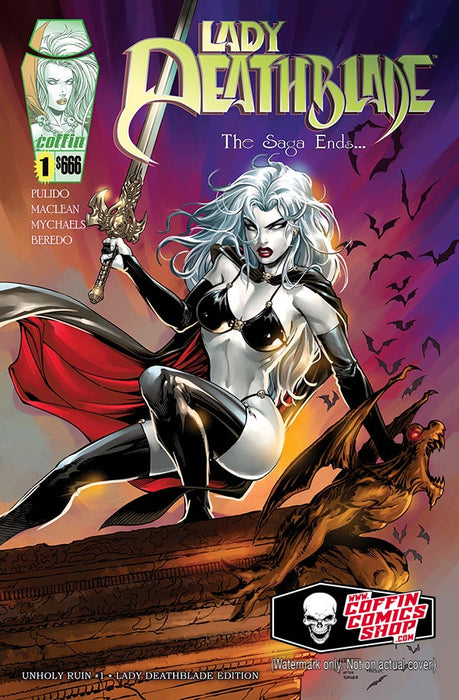 Lady Death: Unholy Ruin #1 - Lady Deathblade Edition