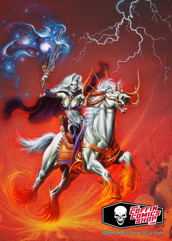 Lady Death: Victorious Metallicard — CoffinComicsShop.com