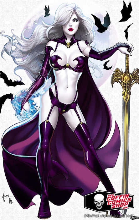 Lady Death: Violet Moon 11x17" Print