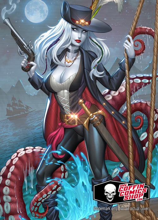 Lady Death: Yo Ho Ho Metallicard