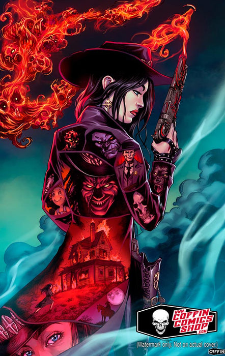 Lady Gunfighter: Clairvoyance 11x17" Print