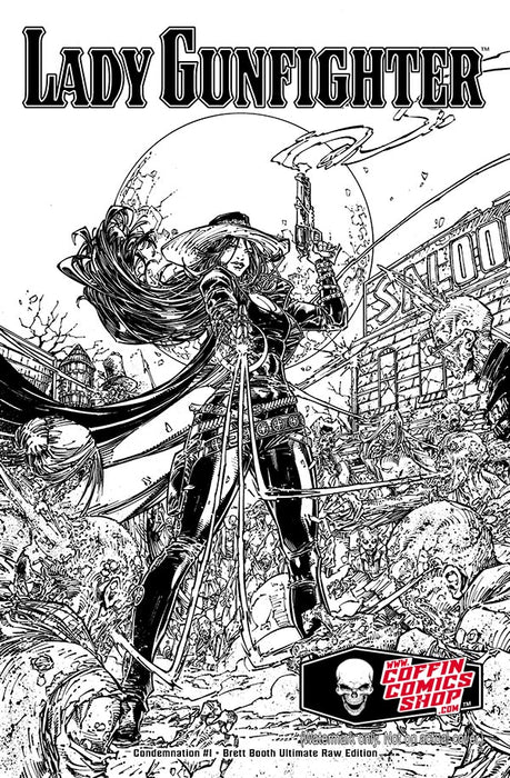 Lady Gunfighter: Condemnation #1 - Brett Booth Ultimate Raw Edition