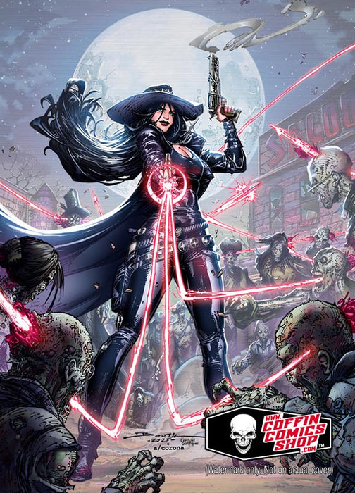 Lady Gunfighter: Condemnation Brett Booth Ultimate Metallicard