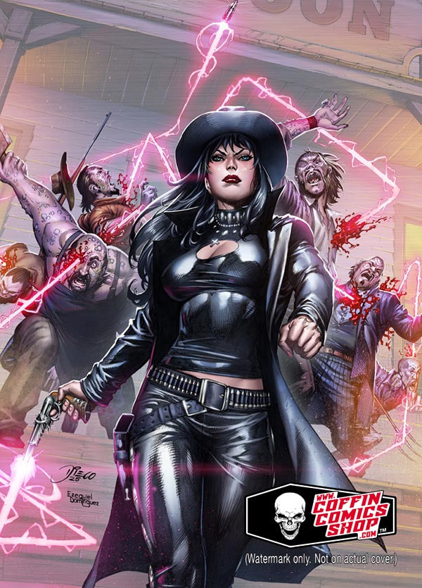 Lady Gunfighter: Condemnation Premiere Metallicard — CoffinComicsShop.com