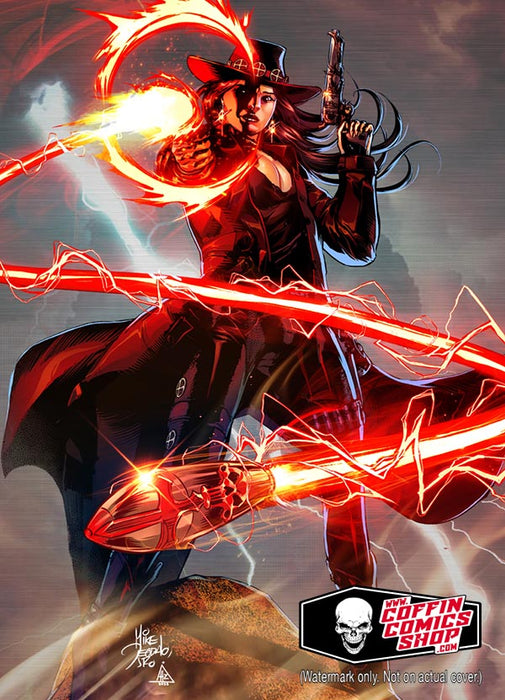 Lady Gunfighter: Mike Deodato Jr. Ultimate Metallicard (BP Edition!) - Catacomb 8/13