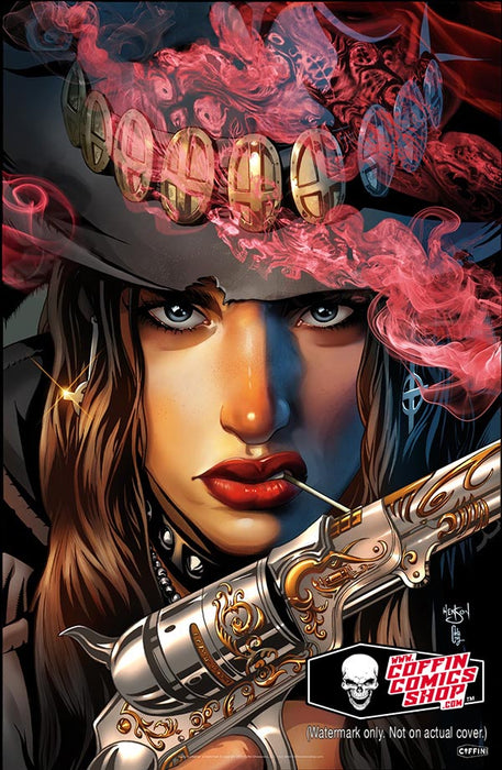 Lady Gunfighter: Intensity 11x17" Print