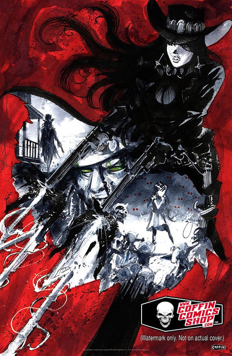 Lady Gunfighter: Melee 11x17" Print