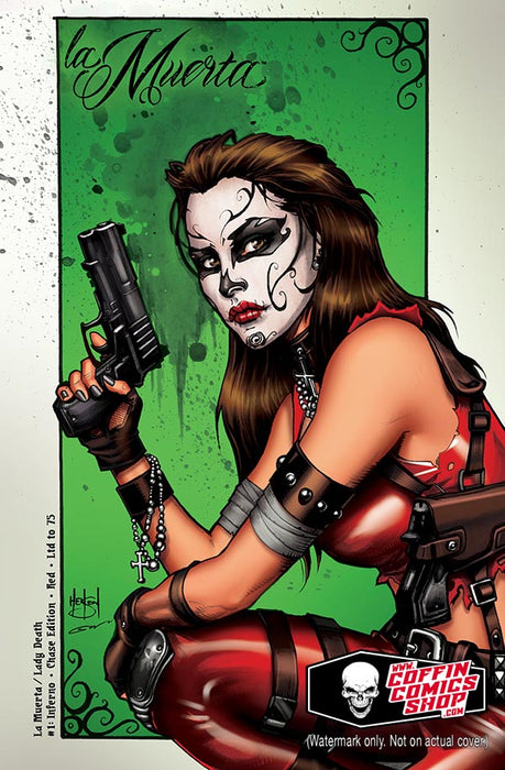 La Muerta / Lady Death: Inferno #1 - Chase Edition - Red