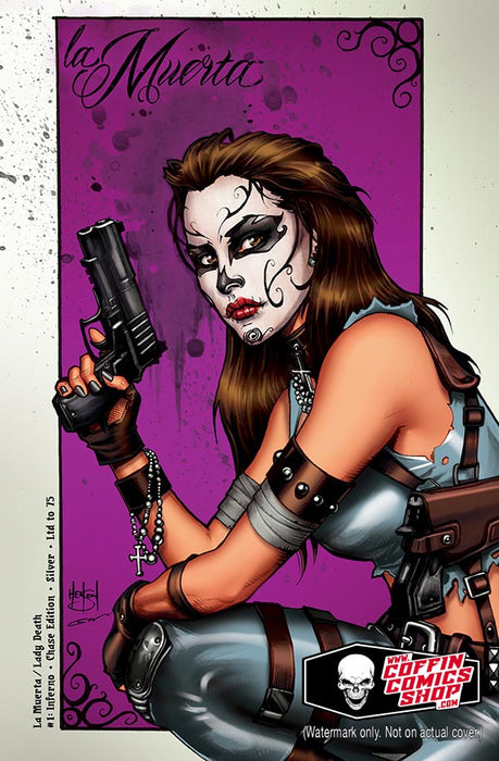 La Muerta / Lady Death: Inferno #1 - Chase Edition - Silver