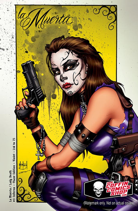 La Muerta / Lady Death: Inferno #1 - Chase Edition - Violet