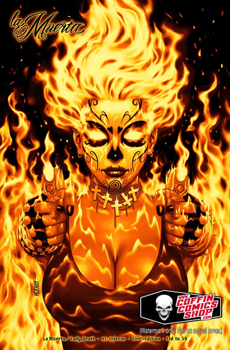 La Muerta / Lady Death: Inferno #1 - Fire! Edition