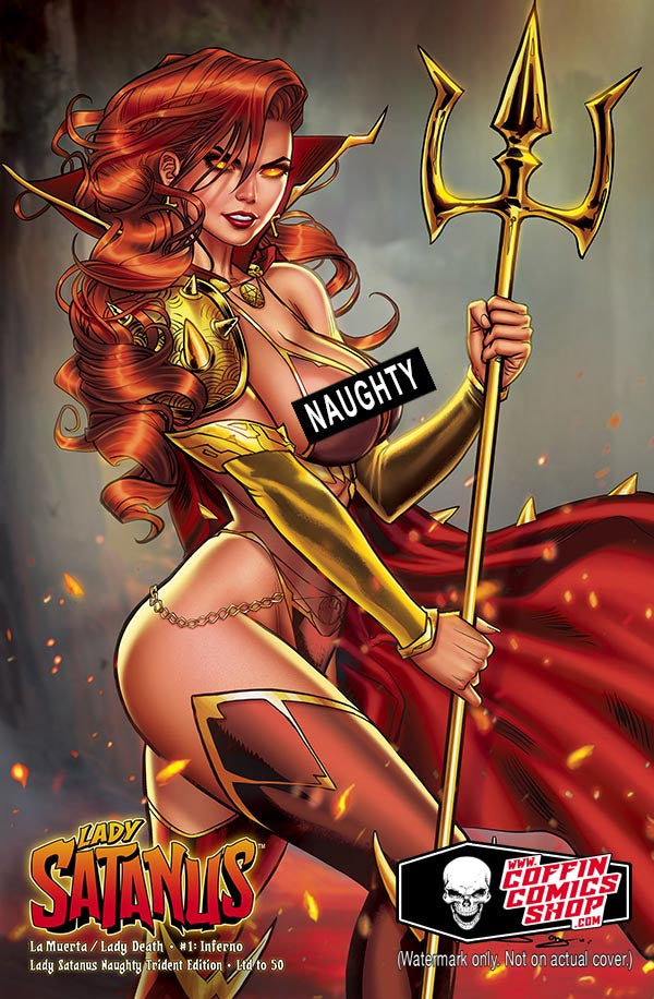 La Muerta / Lady Death: Inferno #1 - Lady Satanus Naughty Trident Edit ...