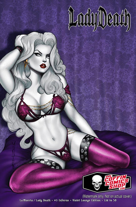 La Muerta / Lady Death: Inferno #1 - Violet Lounge Edition