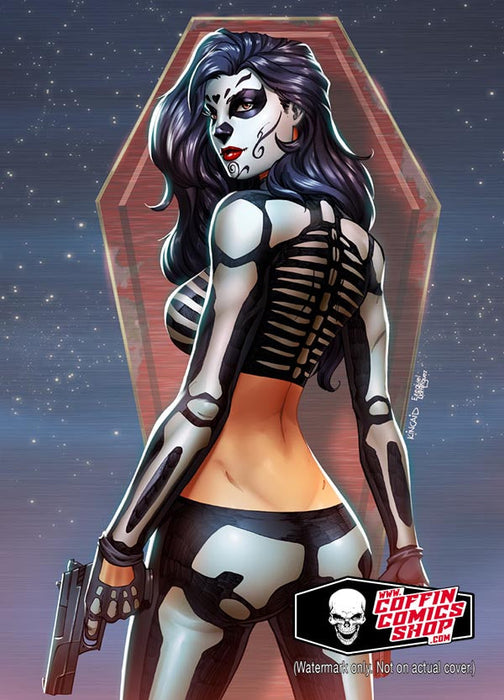 La Muerta: Coffin Queen Metallicard (BP Edition!) - Catacomb 10/15