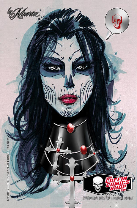 Devious One La Muerta: Devious #1 - Joel Gomez Pearl Edition (Mockup) - Catacomb 2 ...