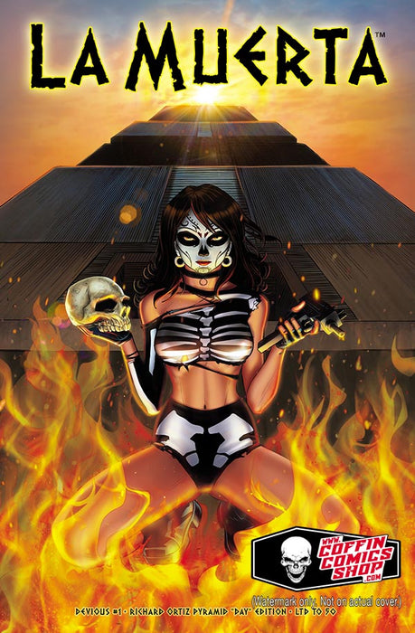 La Muerta: Devious #1 - Richard Ortiz Pyramid "Day" Edition (Publisher File Copy)