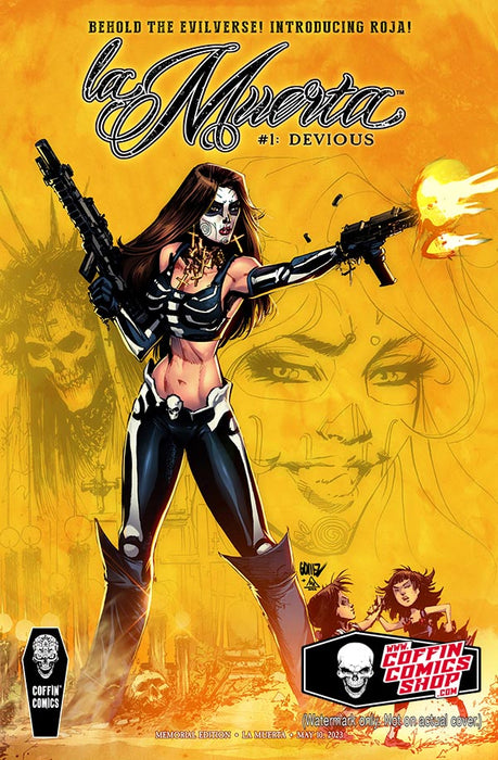 La Muerta: Devious #1 - Memorial Ashcan Edition - La Muerta Cover
