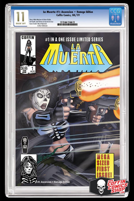 La Muerta: Devious - Comic Shop Homage Slabbed Edition