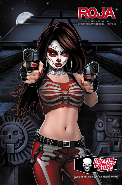La Muerta: Devious - Scarlet Vigilante Edition (Mockup) - Catacomb 10/1