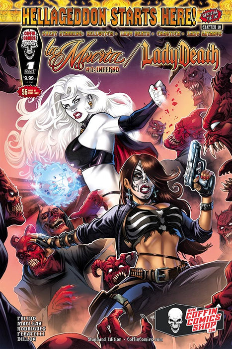 La Muerta / Lady Death #1: Inferno - Comic Shop Standard Edition