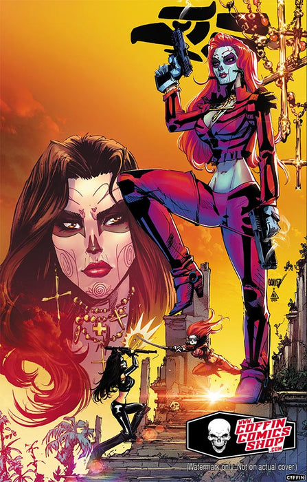 La Muerta: Mexico City Roja 11x17" Print