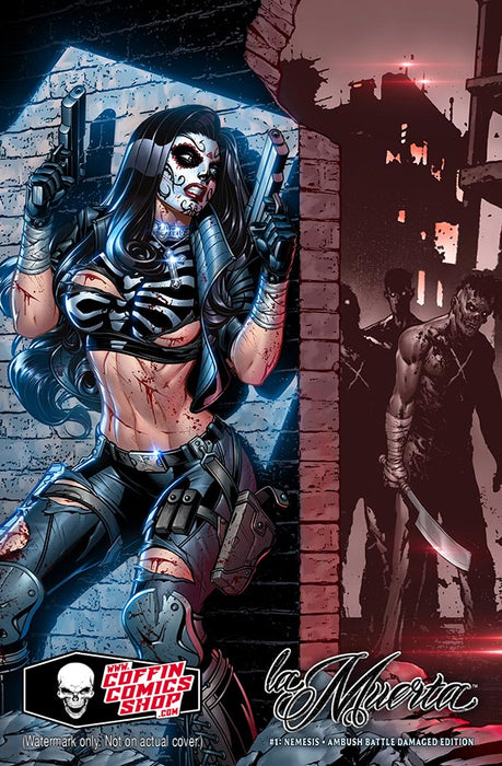 La Muerta: Nemesis #1 - Ambush Battle Damaged Edition