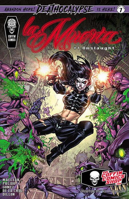 La Muerta: Onslaught - Premiere Kickstarter Edition - Signed by Diego Bernard