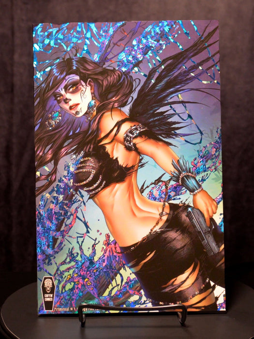 La Muerta: Primeval - Mega Foil Edition - Mega Jeweled Copy!