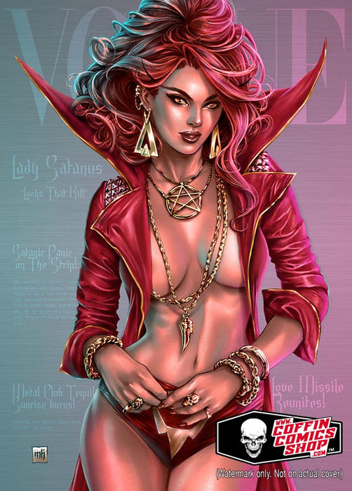 Lady Satanus: Bad Love Metallicard