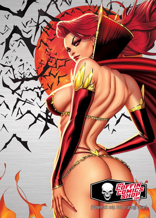 Lady Satanus: Blood Moon Metallicard