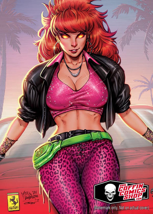 Lady Satanus: Chillin' Metallicard