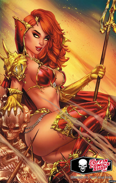 Lady Satanus: e.Bas Legend 11x17" Print