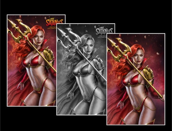 Lady Satanus: Looks That Kill #1 - Carla Cohen Ultimate 3-Book Set (BP Edition!) - Catacomb 8/6