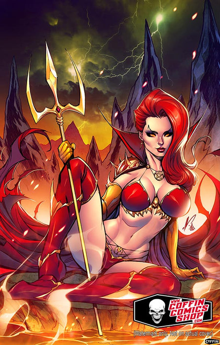 Lady Satanus: Recline 11x17" Print