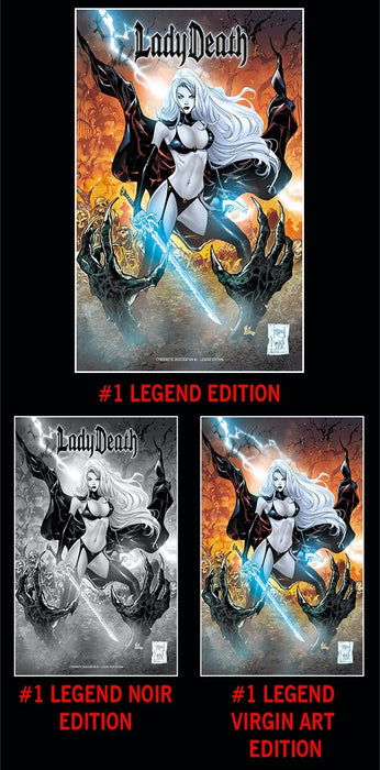 Lady Death: Cybernetic Desecration #1 - Legend 3-Book Set