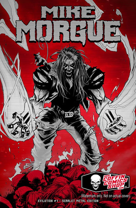 Mike Morgue: Evilution - Scarlet Metal Edition (Mockup) - Catacomb 3/19
