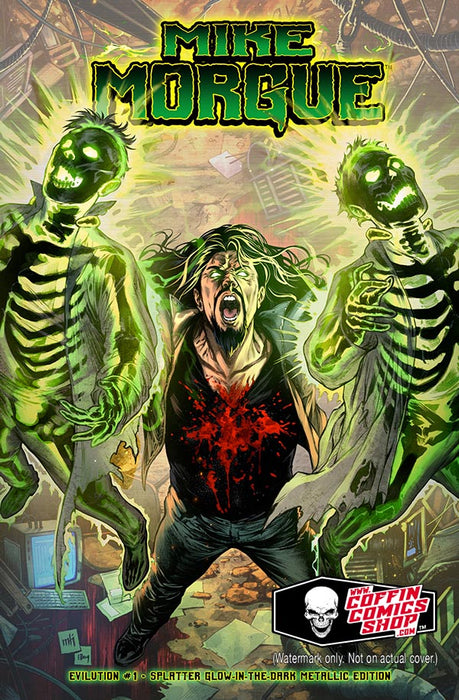 Mike Morgue: Evilution - Splatter Glow-in-the-Dark Metallic Edition