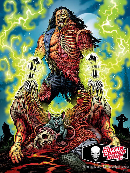 Mike Morgue: James Groman Mega Monstrous 18x24" Print - Unsigned