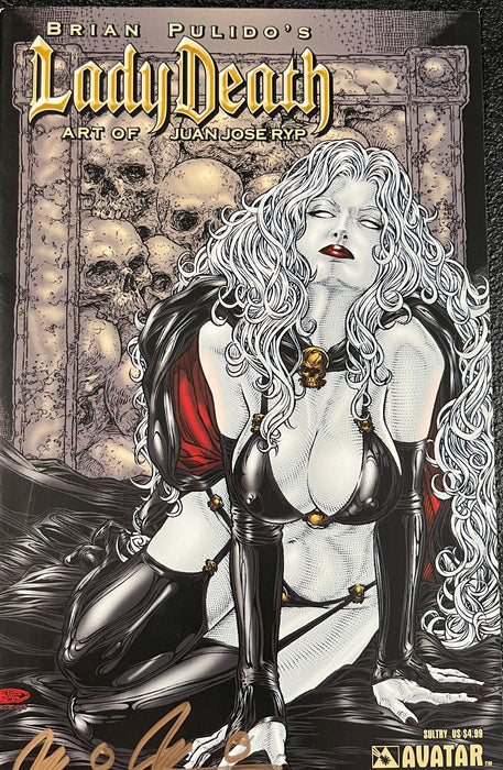 Lady Death: Art of Juan Jose Ryp #1 - Sultry Edition - Pulido Signed  (Catacomb 12/18)