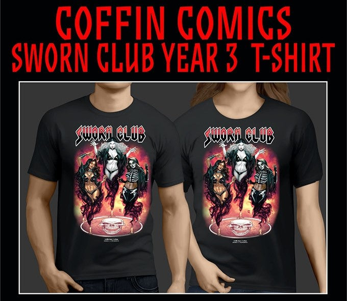 Sworn Club Year 3 T-Shirt