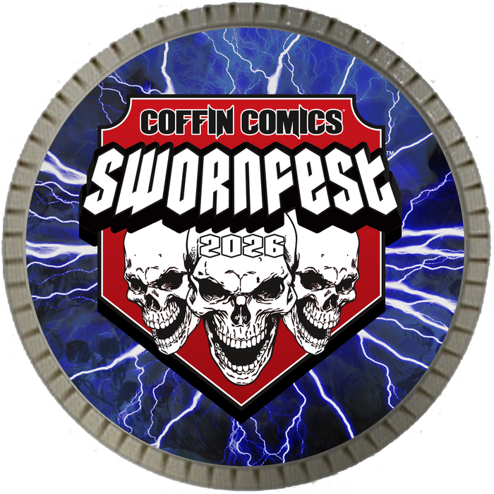 Coffin Comics: Official Swornfest 2026 Challenge Coin