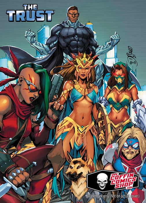 The Trust: Rookie Card Metallicard (Mockup) - Catacomb 3/19