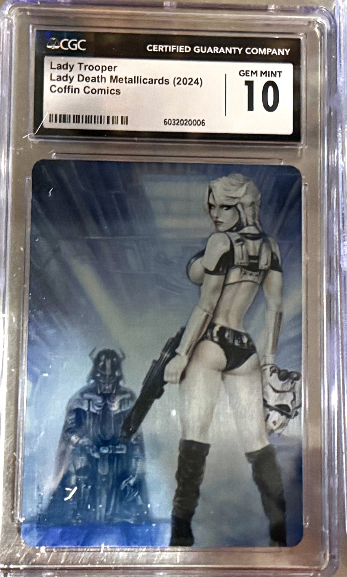 Lady Death: Lady Trooper Metallicard - CGC 10 Grade (6032020006) - Sor ...