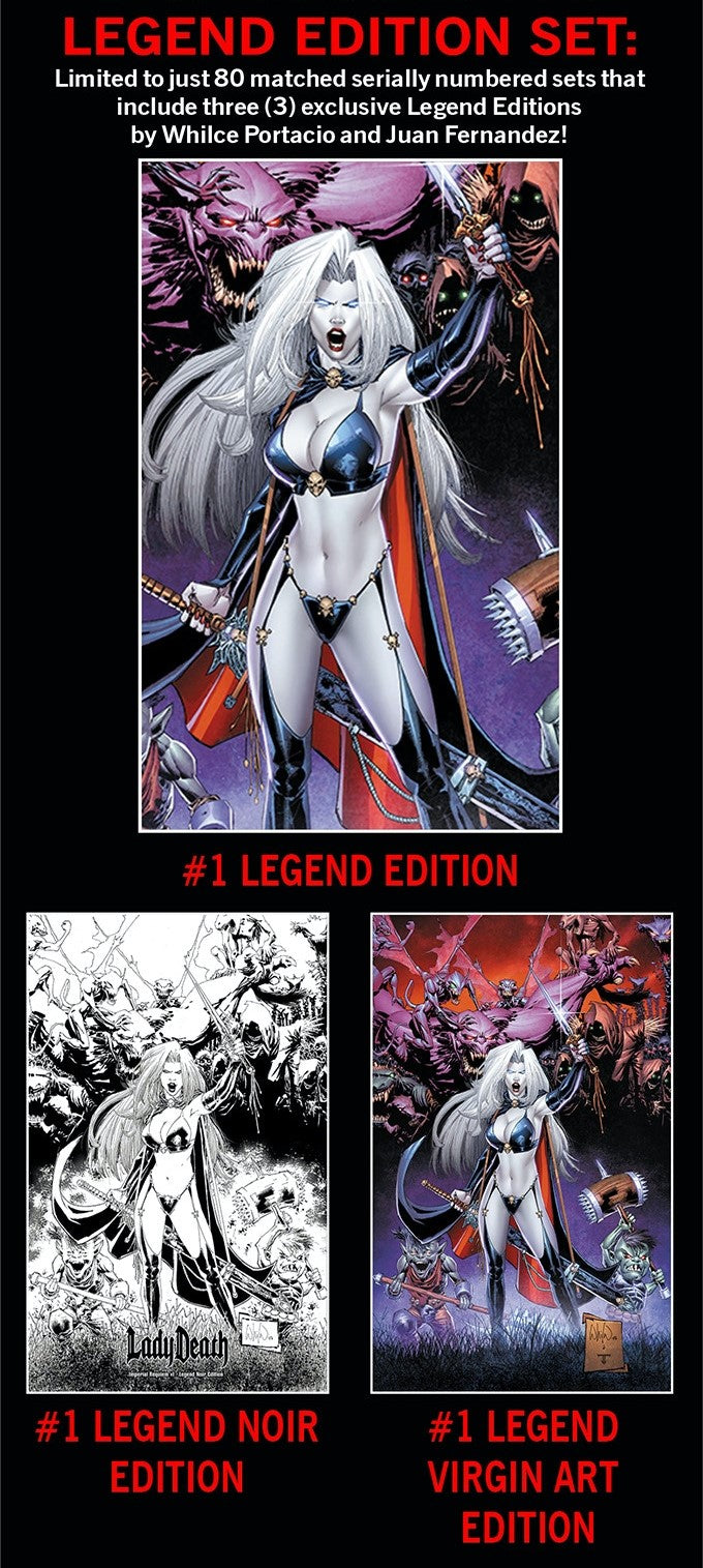 Lady Death Art Book deals Set